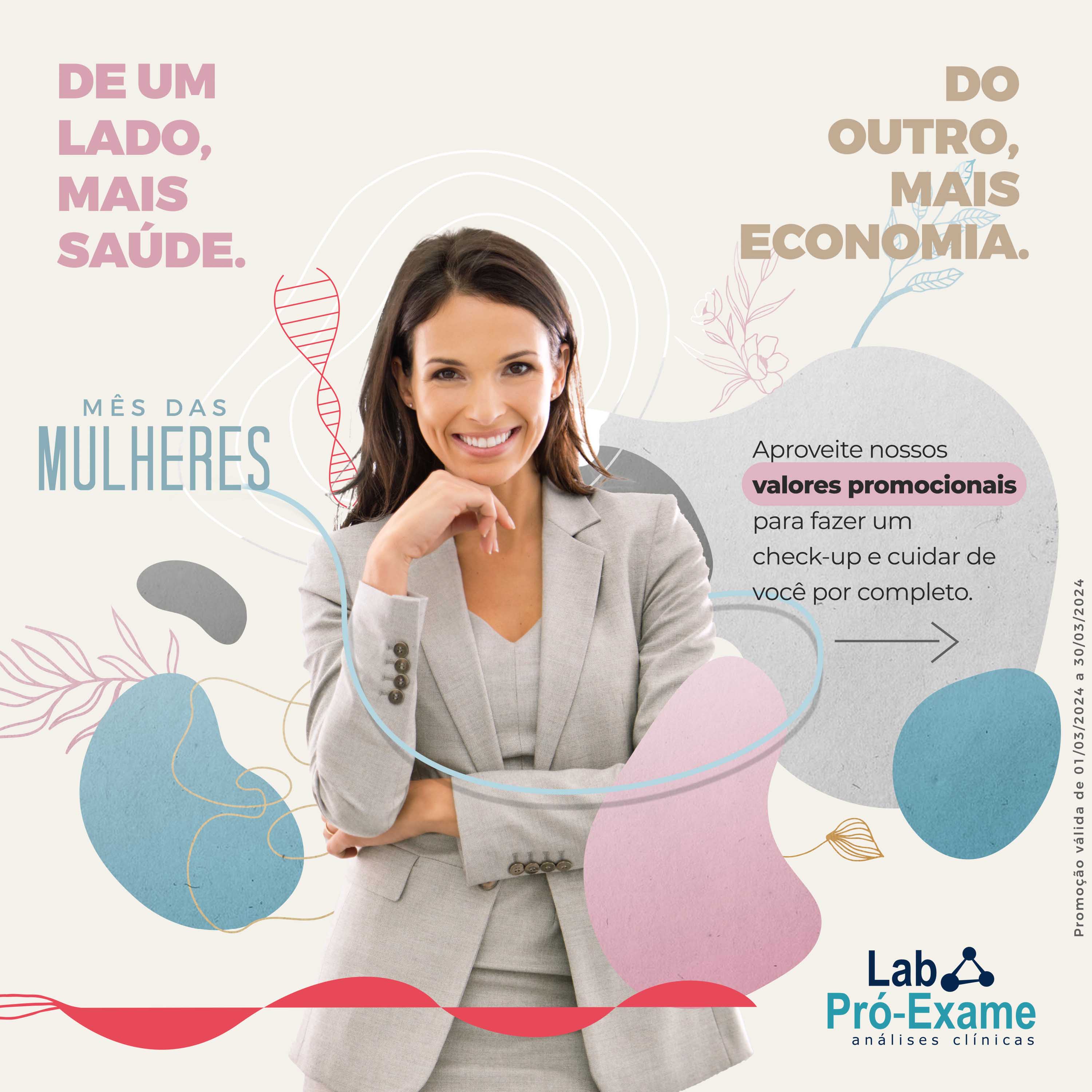 Março é o Mês da Mulher