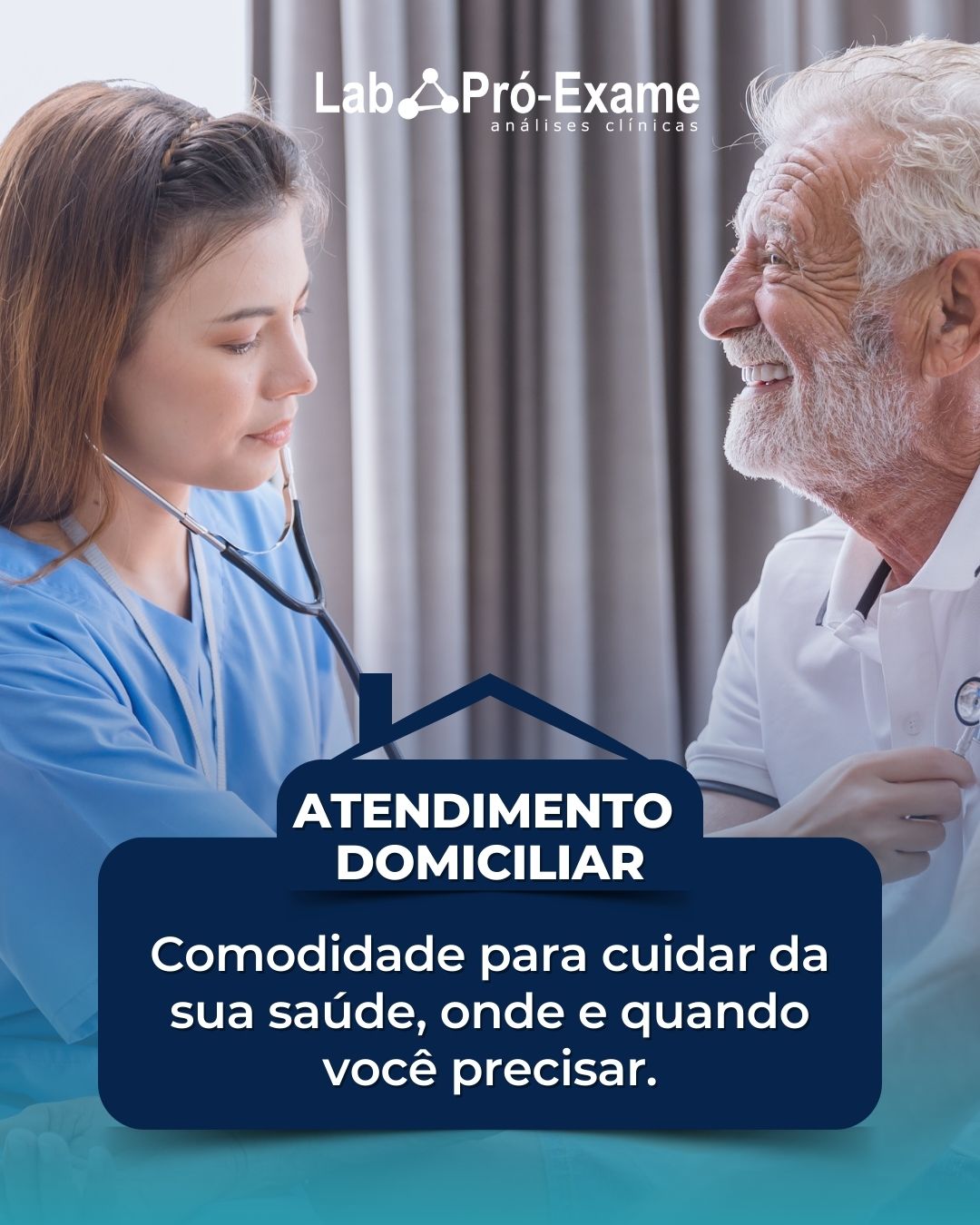 Agende seu atendimento domiciliar 