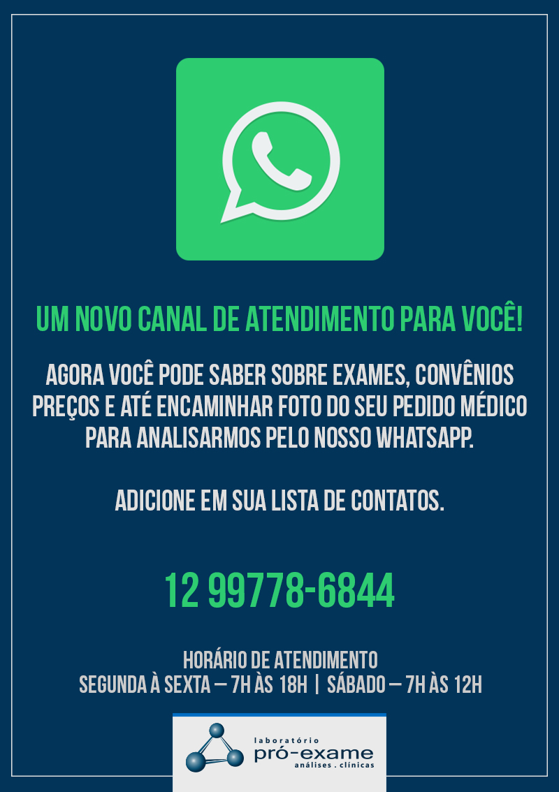 WHATSAPP: NOSSO NOVO MECANISMO DE RELACIONAMENTO COM CLIENTES/PACIENTES